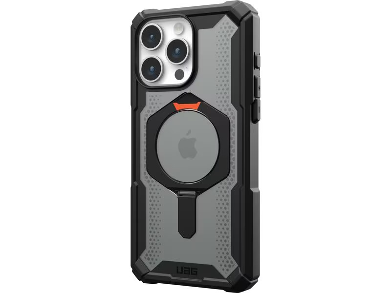 UAG Back Cover Plasma Case iPhone 15 Pro Max Schwarz/Orange