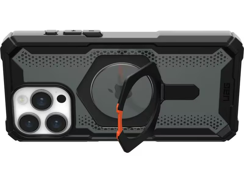 UAG Back Cover Plasma Case iPhone 15 Pro Max Schwarz/Orange