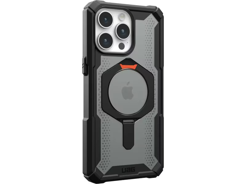 UAG Back Cover Plasma Case iPhone 15 Pro Max Schwarz/Orange