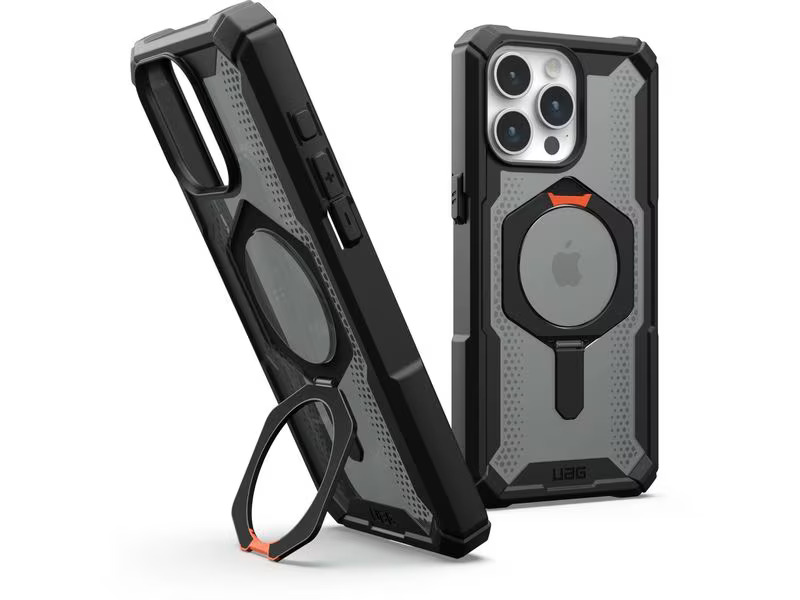 UAG Back Cover Plasma Case iPhone 15 Pro Max Schwarz/Orange