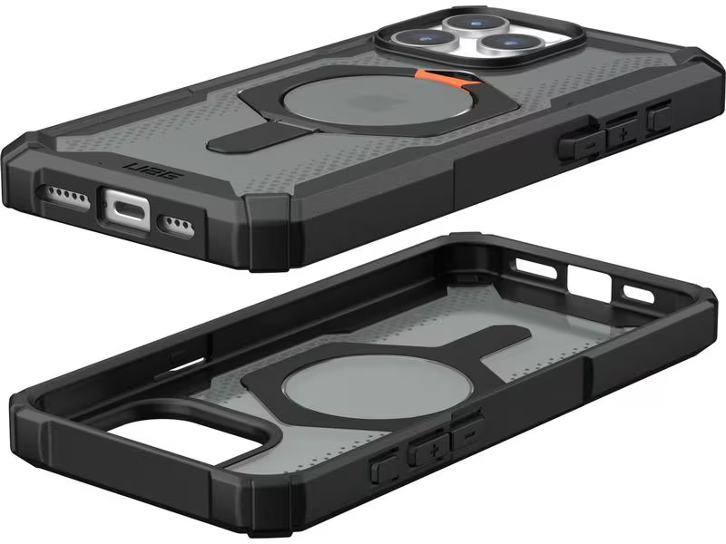 UAG Back Cover Plasma Case iPhone 15 Pro Max Schwarz/Orange