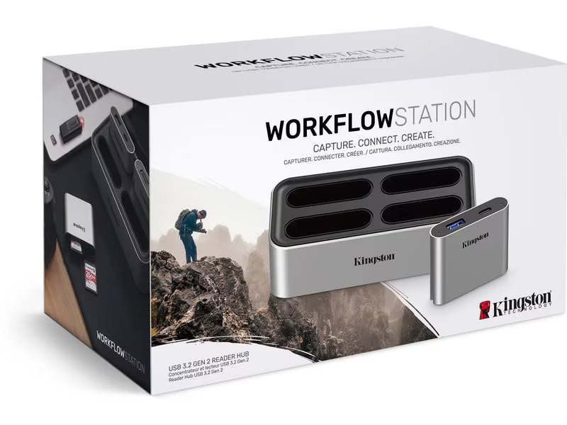 Kingston Workflow Station Dock und SD Kartenleser