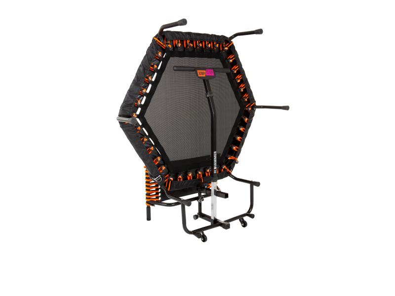HAMMER Fitnesstrampolin JumpStep Pro mit Step-Board