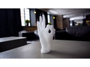 Mandatus Kerze Candle Hand OK, Weiss