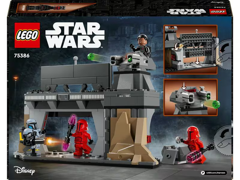 LEGO® Star Wars Duell zwischen Paz Vizsla und Moff Gideon 75386