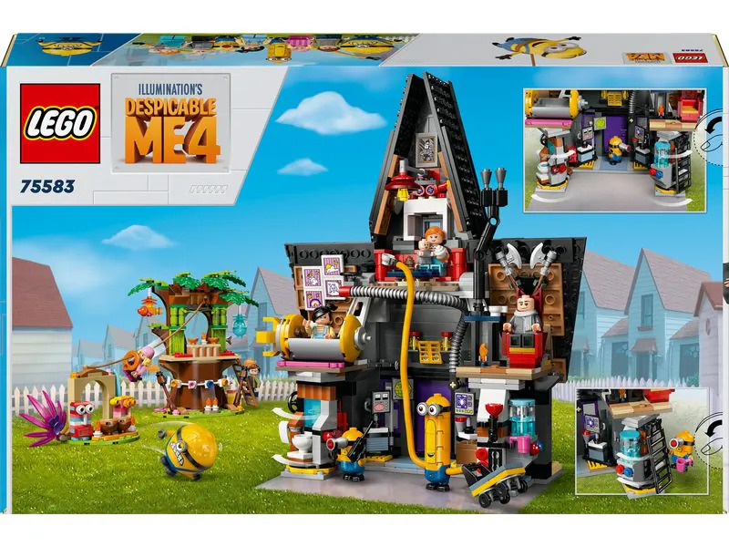 LEGO® Despicable Me 4 Familienvilla von Gru und den Minions 75583