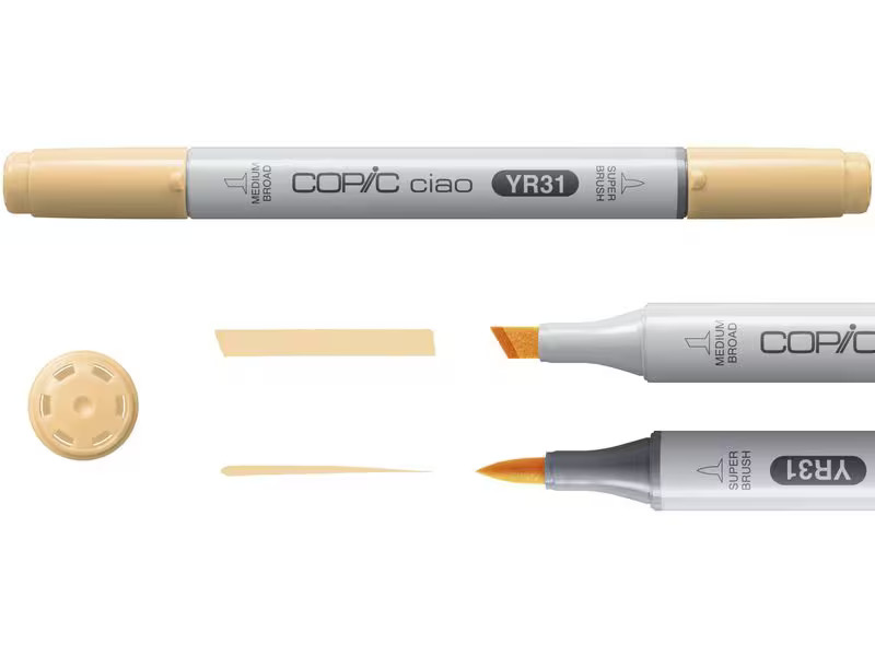 Copic Grafikmarker Ciao 5+1 Set Hair Tones 1