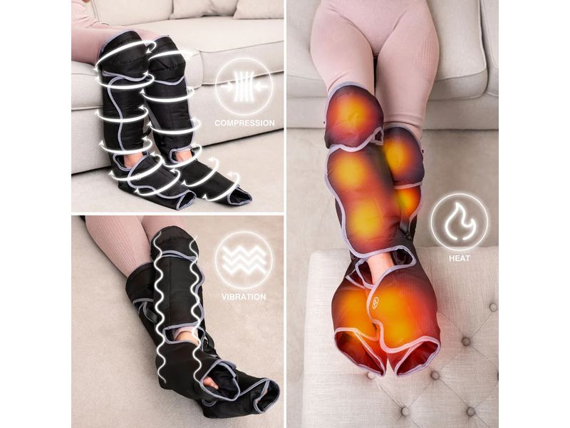 Bodi-Tek Massagegerät Comfort360° mit Luftkompression bis Kniehöhe