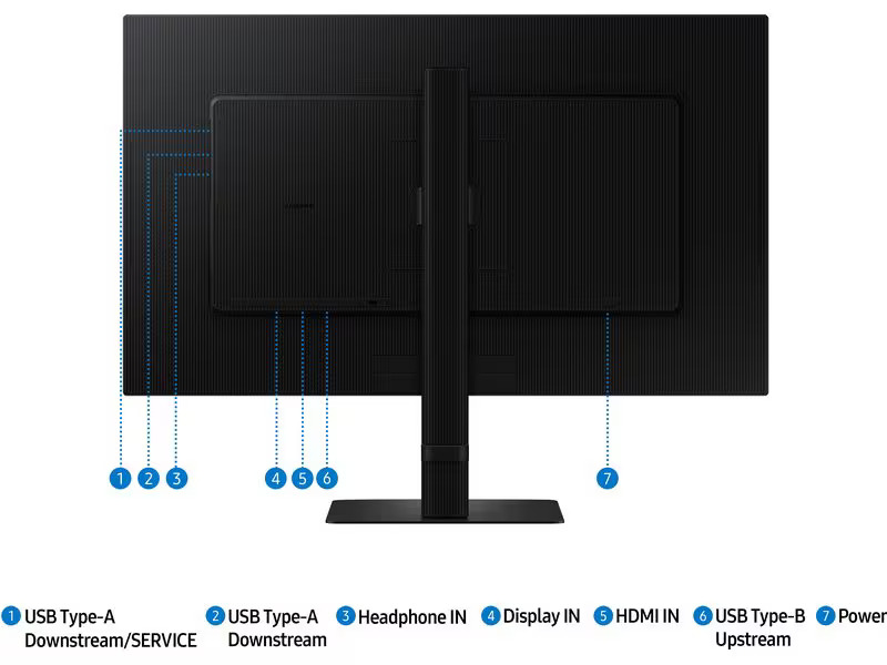 Samsung Monitor ViewFinity S8 LS27D800EAUXEN