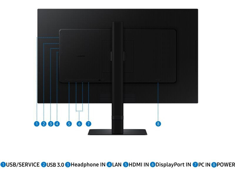 Samsung Monitor ViewFinity S6 LS27D600UAUXEN