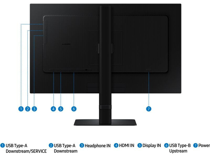 Samsung Monitor ViewFinity S6 LS24D600EAUXEN