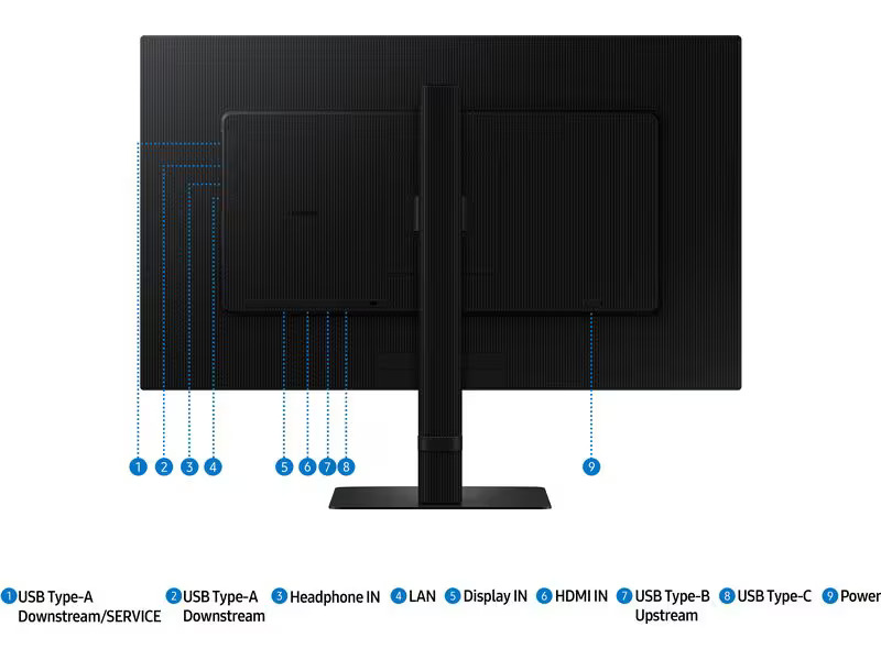 Samsung Monitor ViewFinity S8 LS32D800UAUXEN