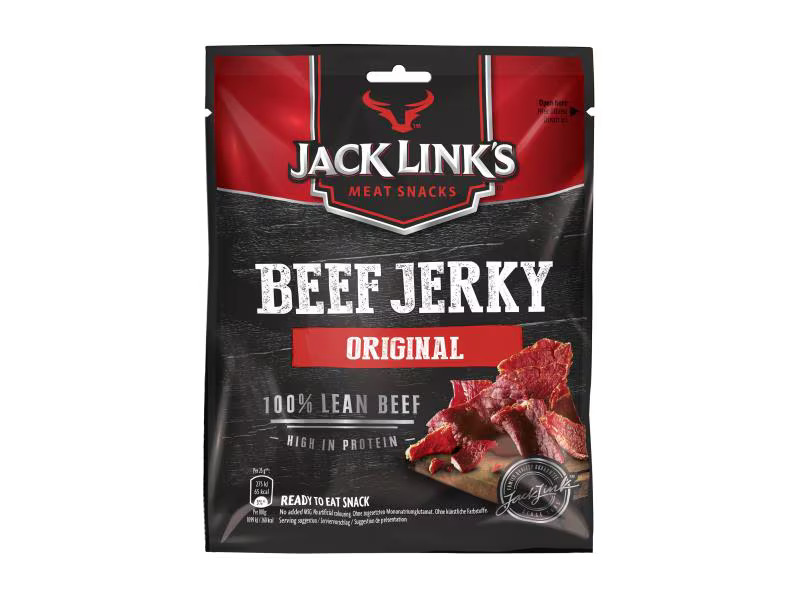 Jack Link's Fleischsnack Beef Jerky Original 12 x 60 g