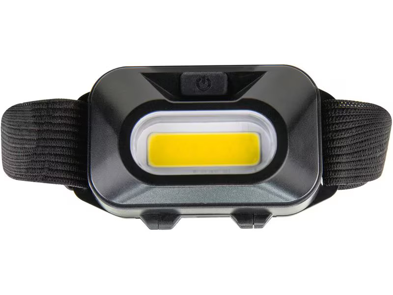 Ansmann Stirnlampe HD120B, 125 lm, Schwarz