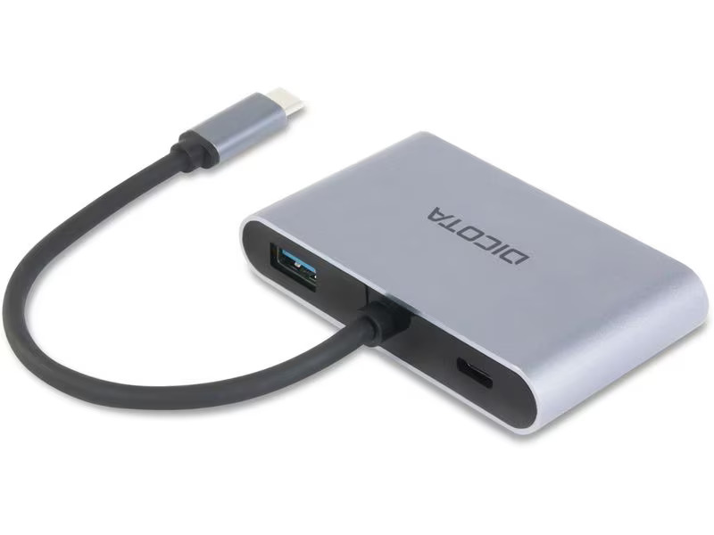 DICOTA USB-Hub USB-C 5-in-1