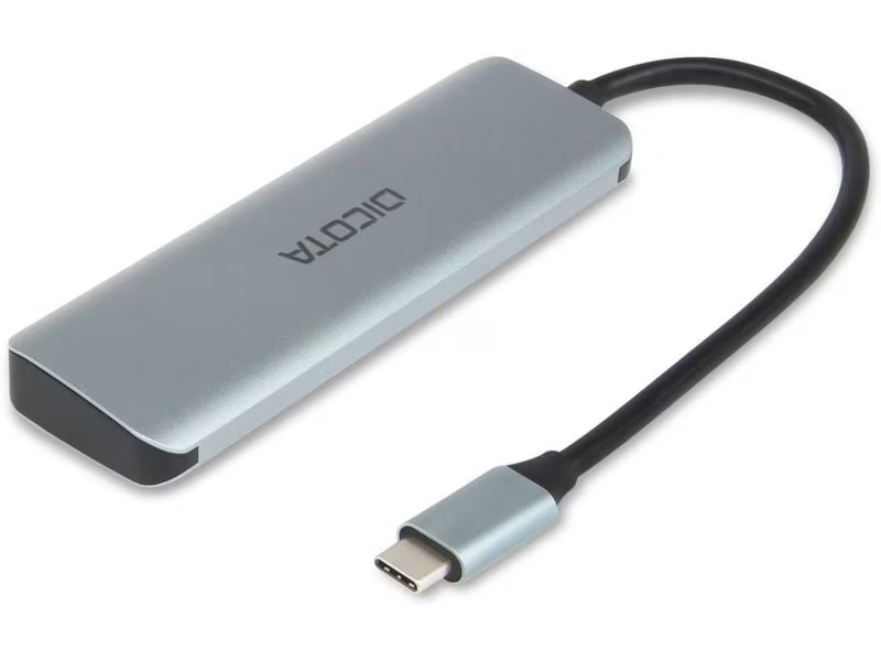 DICOTA USB-Hub USB-C 4-in-1