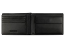 Bugatti Portemonnaie Super Slim Schwarz