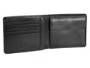 Bugatti Portemonnaie Primo Scheintasche mit Klappe M Schwarz