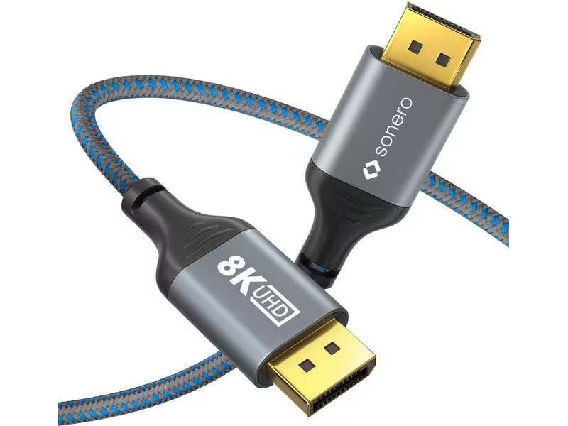 sonero Kabel 8K DisplayPort - DisplayPort, 3 m
