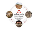 scheurich Blumentopf Runa 13 l, Grau