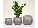 scheurich Blumentopf Dune 6.1 l, Braun
