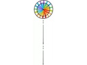 relaxdays Windrad Regenbogen 2er Set 86 cm