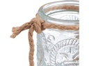 relaxdays Windlicht Summer Vintage 7 cm, Glas, 12 Stück