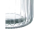 relaxdays Windlicht 9.5 cm, Glas, 12 Stück