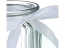 relaxdays Windlicht 9.5 cm, Glas, 12 Stück
