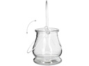 relaxdays Windlicht 10 cm, Glas, 12 Stück