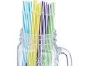relaxdays Trinkglas Summer 500 ml, 12 Stück, Mehrfarbig
