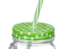 relaxdays Trinkglas Summer 500 ml, 12 Stück, Mehrfarbig