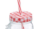 relaxdays Trinkglas Summer 500 ml, 12 Stück, Mehrfarbig