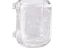 relaxdays Trinkglas Summer 500 ml, 12 Stück, Mehrfarbig