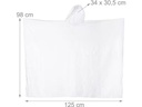 relaxdays Regenponcho 20 Stück, Transparent