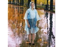 relaxdays Regenponcho 20 Stück, Transparent