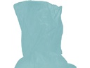 relaxdays Regenponcho 20 Stück, Grün