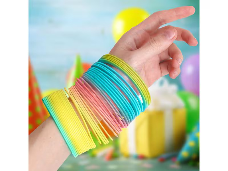 relaxdays Regenbogenspirale 4er-Set