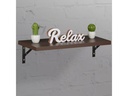 relaxdays Regalträger 6er Set 9.5 x 15 cm, Weiss