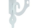 relaxdays Regalträger 6er Set 11 x 14 cm, Weiss