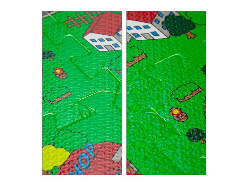 relaxdays Puzzlematte Strasse für Kinder