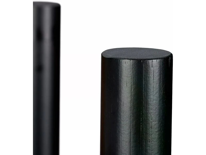 relaxdays Pflanzenständer verstellbar 35.5 cm, Schwarz