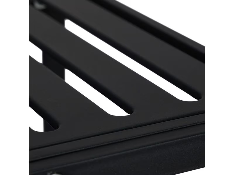 relaxdays Pflanzenständer mit Rollen 60.5 cm, Schwarz