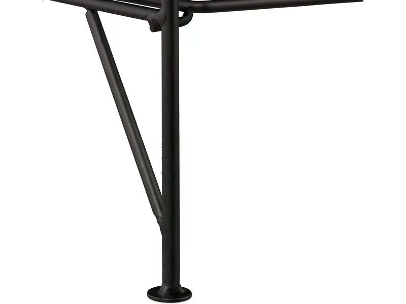 relaxdays Pflanzenständer Antik klappbar 100 cm, Schwarz