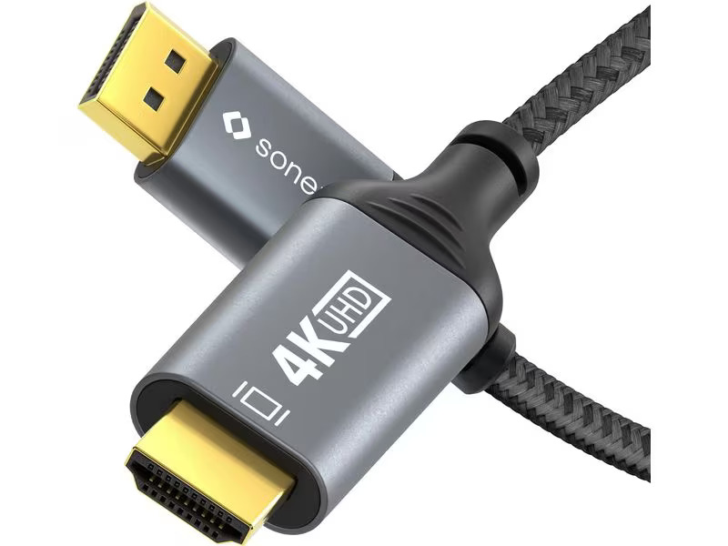 sonero Kabel DisplayPort - HDMI, 1 m