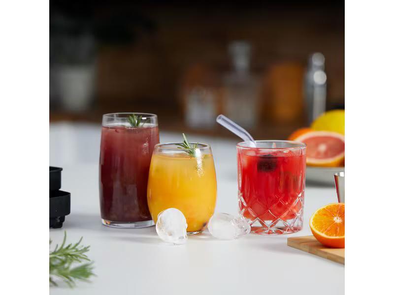 relaxdays Eiswürfelform Totenkopf 2 Stück, Schwarz