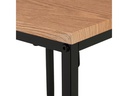 relaxdays Couchtisch 2er Set Hellbraun/Schwarz