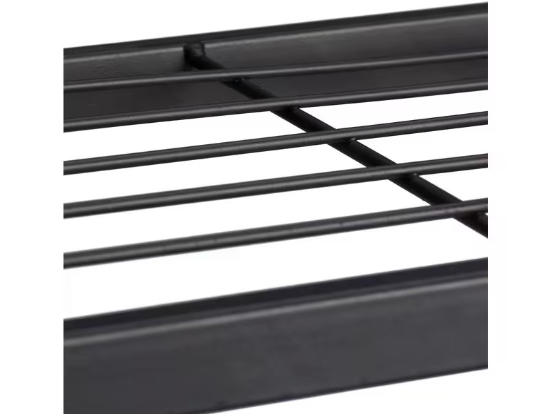 relaxdays Blumentreppe 69 cm, Schwarz