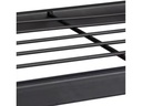 relaxdays Blumentreppe 69 cm, Schwarz