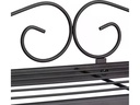 relaxdays Blumentreppe 69 cm, Schwarz
